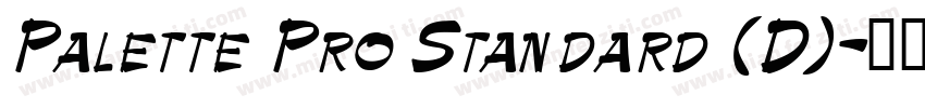 Palette Pro Standard (D)字体转换